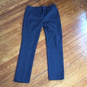Loft blue dotted pants